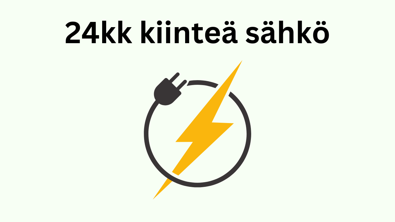 Määräaikainen sähkösopimus 24kk